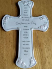 Beautiful Vintage Confirmation Cross