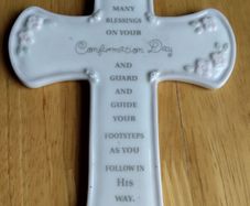Beautiful Vintage Confirmation Cross