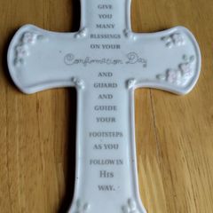 Beautiful Vintage Confirmation Cross