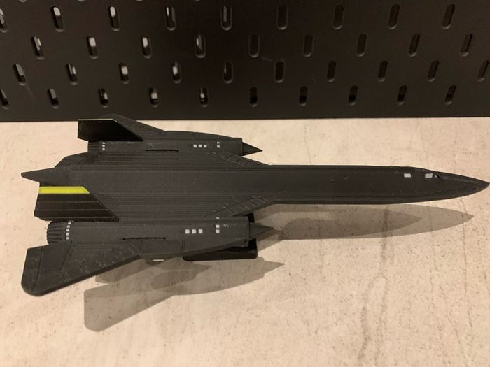 SR-71 Blackbird 3D printed (Free Postage)