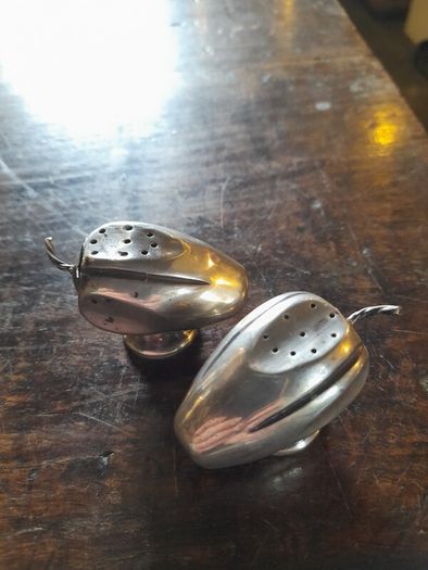 Silver Salt & Pepper Shakers