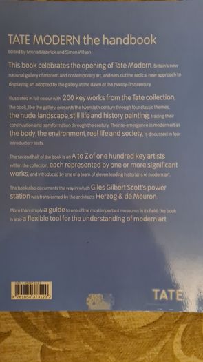 The Tate Modern Handbook. First Edition Large Volume Paperback In Good Condition.