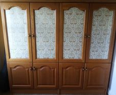Solid wood cabinet