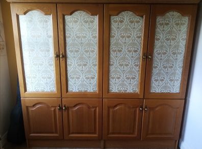 Solid wood cabinet