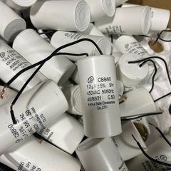 Electric motor capacitor