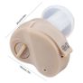 MINI Portable Hearing Aid Mini Ear Sound Amplifier Adjustable Tone Enhancer Image 3