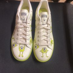 Mens Size 7 adidas Stan Smith Monsters Inc Mike Wazowski Sneakers FZ2706 NEW