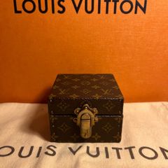 LOUIS VUITTON Monogram Ring Box Mini Trunk Case