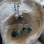 Handmade earrings, Drop earrings, Gemstone earrings, Gift Image 2