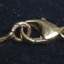 Antique French 18ct Gold Childs ID Bracelet 750 Eagle Head 12.5cm Image 3