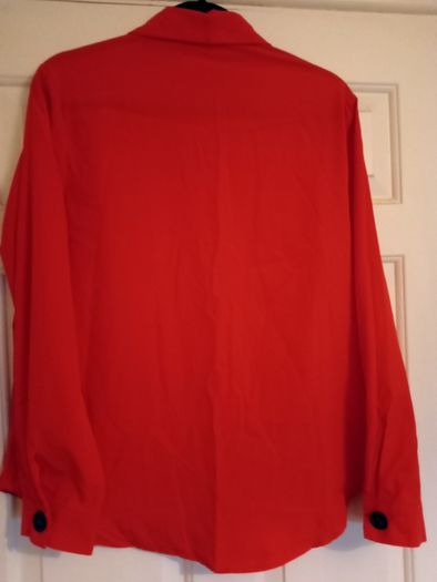 Red blouse
