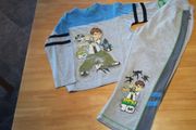 Boys Ben 10 top and tracksuit bottoms age 7 - 8