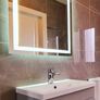 LED Mirrors Ensuite Many Sizes and Shapes Bathroom Bedroom Bluetooth Speakers Demister Antifog Fog Free Makeup Dual LED Bright Light Adjustable Brightness Touch Sensor Image 10