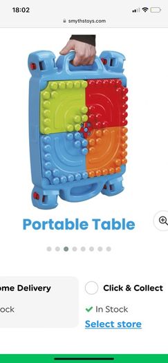 mega blocks build and learn table