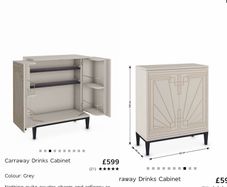 Caraway drinks cabinet - marks and Spencer's