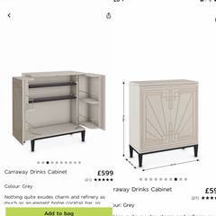 Caraway drinks cabinet - marks and Spencer's