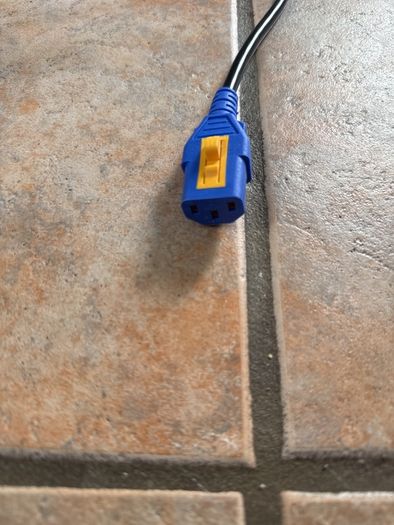 4 x European Schuko to Locking IEC C13 Power Cables