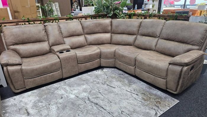 Athena Corner Easy Clean Recliner Sofa