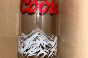 Coors beer Pint glass