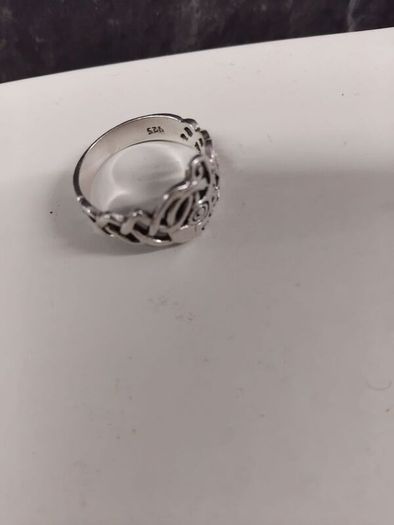 Silver Children of Lir Ring