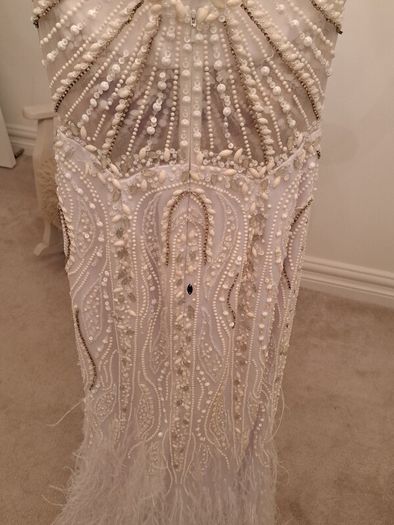 White debs dress