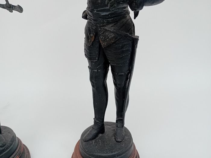 Vintage Spelter Military Figures
