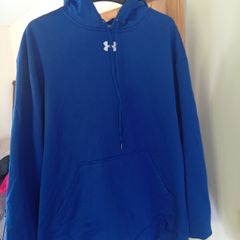 Blue under armour hoodie XL