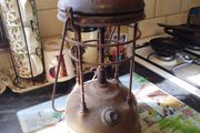Antique tilly lamp