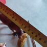 Vintage Toy Farm Playset of 2 cows Plastic Animals Image 3