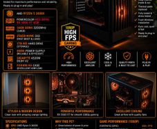 Custom Gaming PC Ryzen 5 3600X  RX 5600 XT Red Devil | Ready to Play