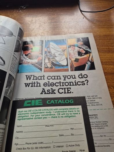 Vintage Popular Science August 1985