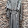 Vintage Nuage ladies trenchcoat Approximately late 90s early 00s Size 10 on label The colour is a pale bluey grey with brown buttons It's got an inner lining that can be removed Image 4