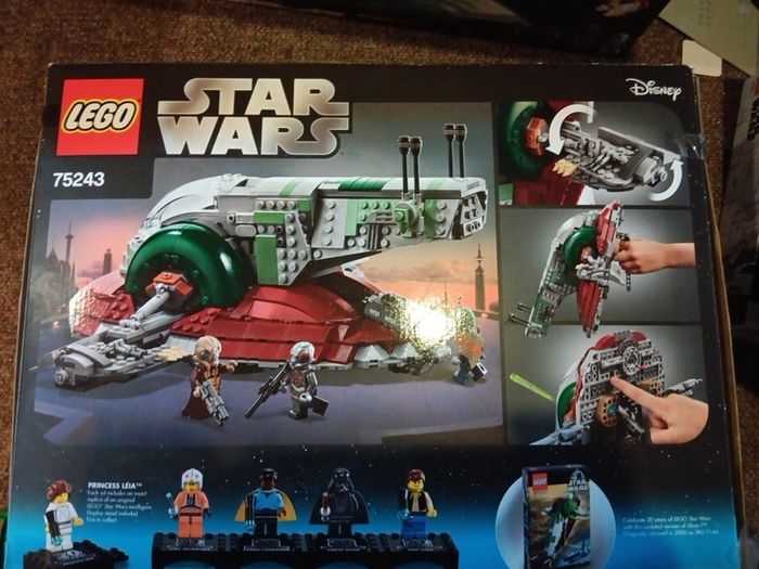 Star Wars Lego - Slave 1 - Set 75243 - 20th Anniversary - Sealed Retired Set
