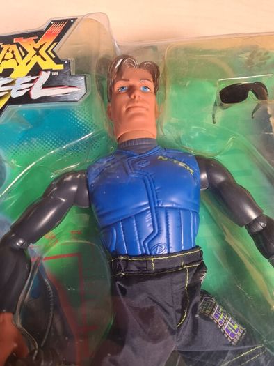 Vintage Max Steel City Agent Action Figure Mattel 2001