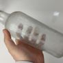 331 - Set of 2 Vintage Clear Glass Collectible Decorative Bols Vodka Bottles Image 10