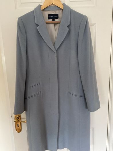 Helen McAlinden Coat (Light Blue) Size 14