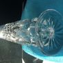 Hand-made lead crystal bud vase (6 7/8" height) Image 2