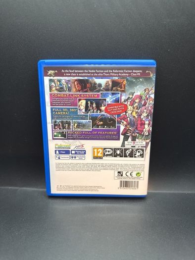 Legend Of Heroes: Trials of Cold Steel Ps Vita