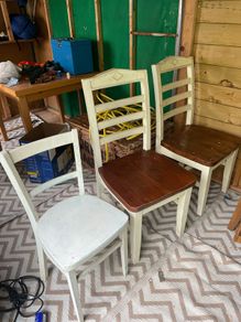 3 sturdy kitchen chairs