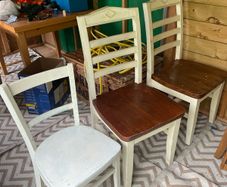 3 sturdy kitchen chairs