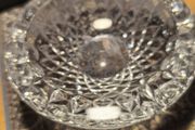 Rare find  Vintage Waterford Cut Crystal Ashtray Colleen Pattern Medium 5 Inch Diameter Vintage Irish Crystal Cut Glass