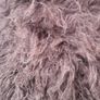 Fluffy Brown Cushion Image 2