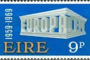 1969 Irish stamp - Europa CEPT