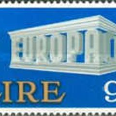 1969 Irish stamp - Europa CEPT