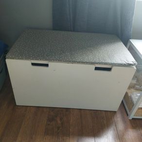 ikea storage box bench