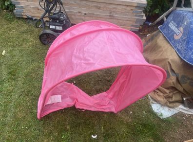 Pink bed tent for kids