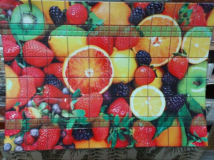 Pebble, stone, brick, tile Effect 3D PVC  Wall panel