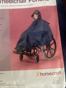 wheel chair poncho