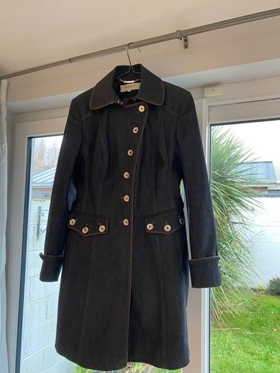 Karen Millen Denim Coat Size 14