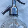 Vintage Irish Mineral Water Bottle. Chrome Syphon Top . Image 3